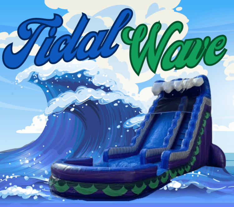 20' Single Lane Purple Tidal Wave